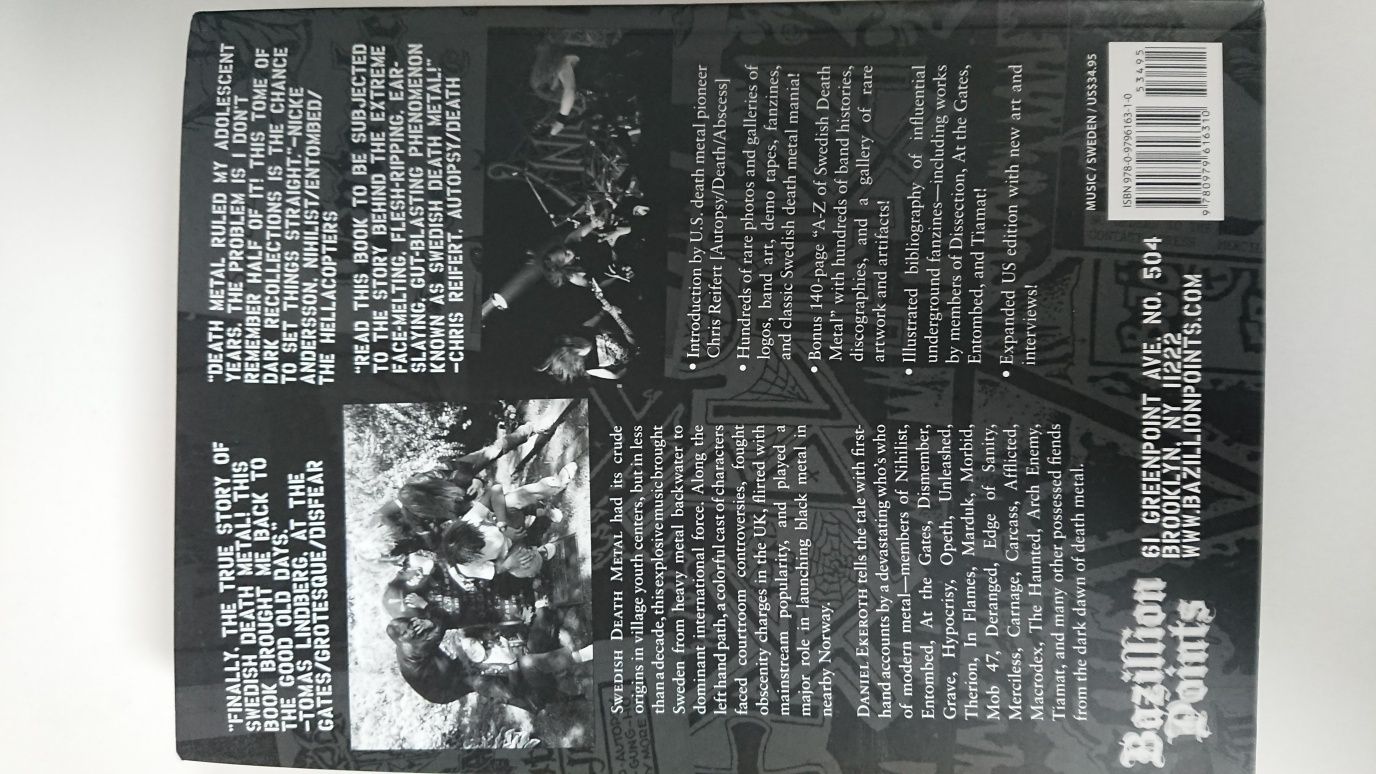 Swedish Death Metal livro
