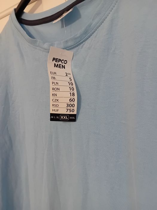 # Pepco t-shirt niebieski nowy