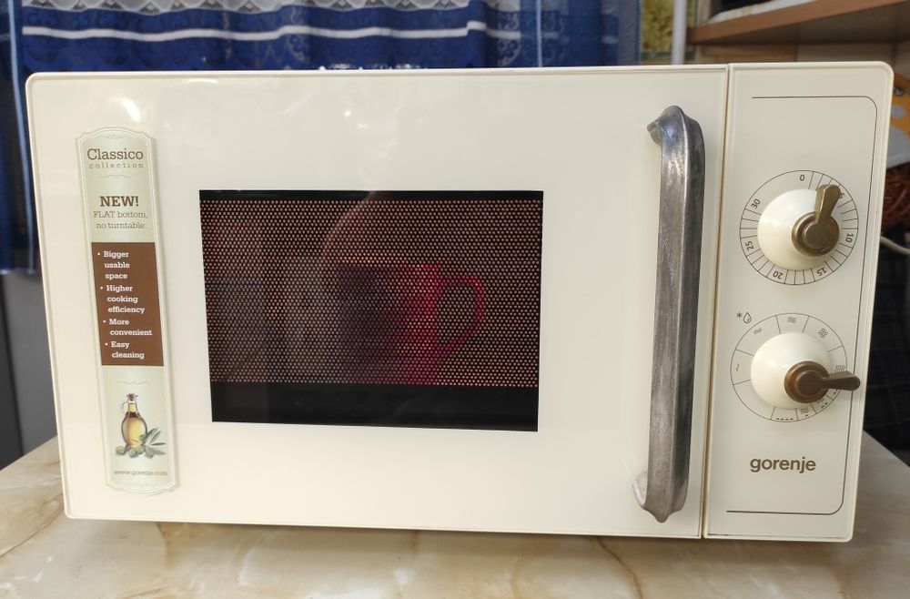 Ретро микроволновка Gorenje 20литров.Наложка