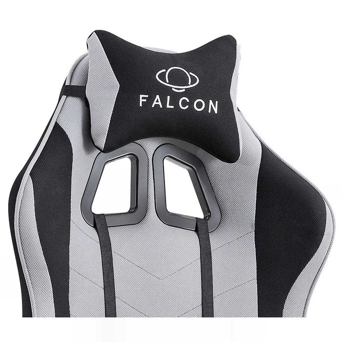 Fotel Gamingowy z tkaniny EXTREME FALCON Gray dla gracza