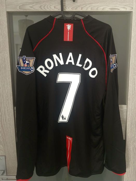 Koszulka longsleeve Retro Cristiano Ronaldo 2007/08 Manchester United