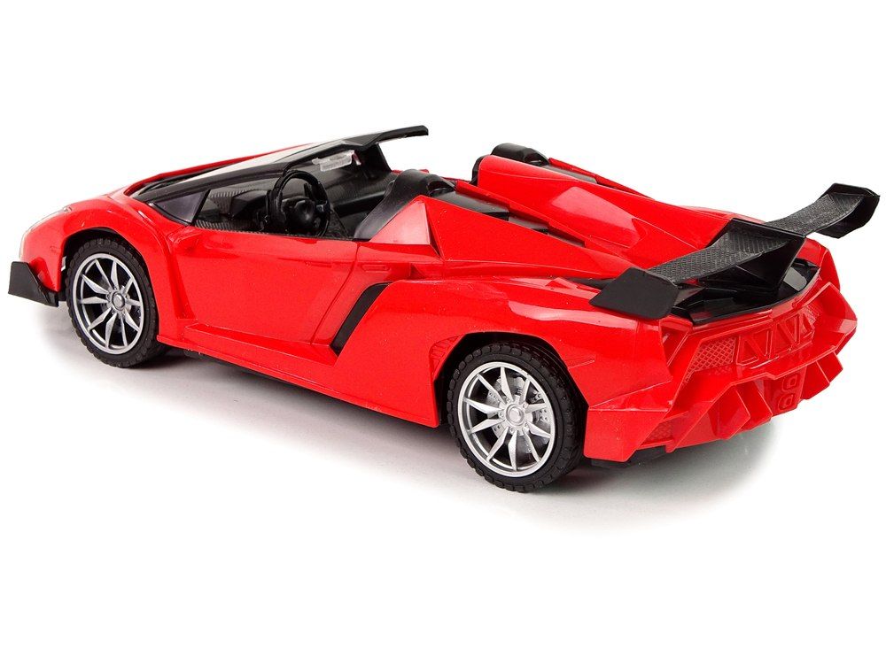 Zdalnie Sterowane Auto Sportowe R/C 1:18 Czerwone