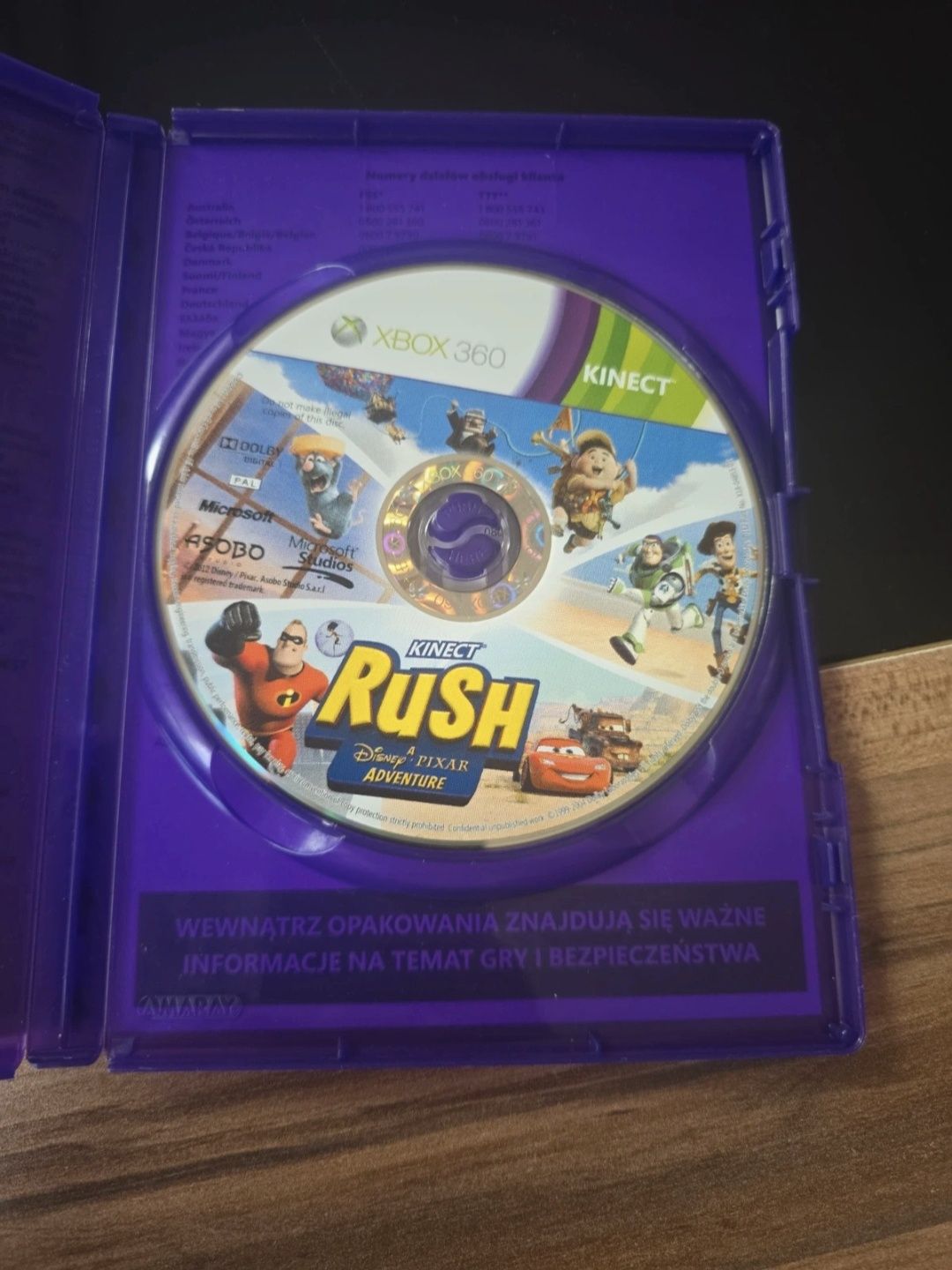 Rush kinect xbox 360