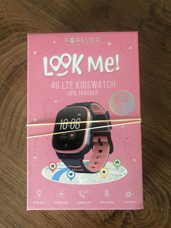 Smartwatch na dziewczynki - różowy.