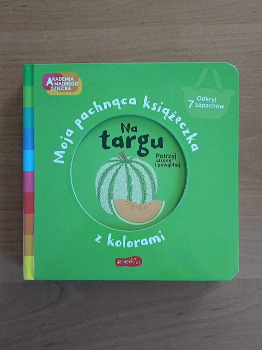 Moja pachnąca książeczka Na targu Akademia Mądrego Dziecka