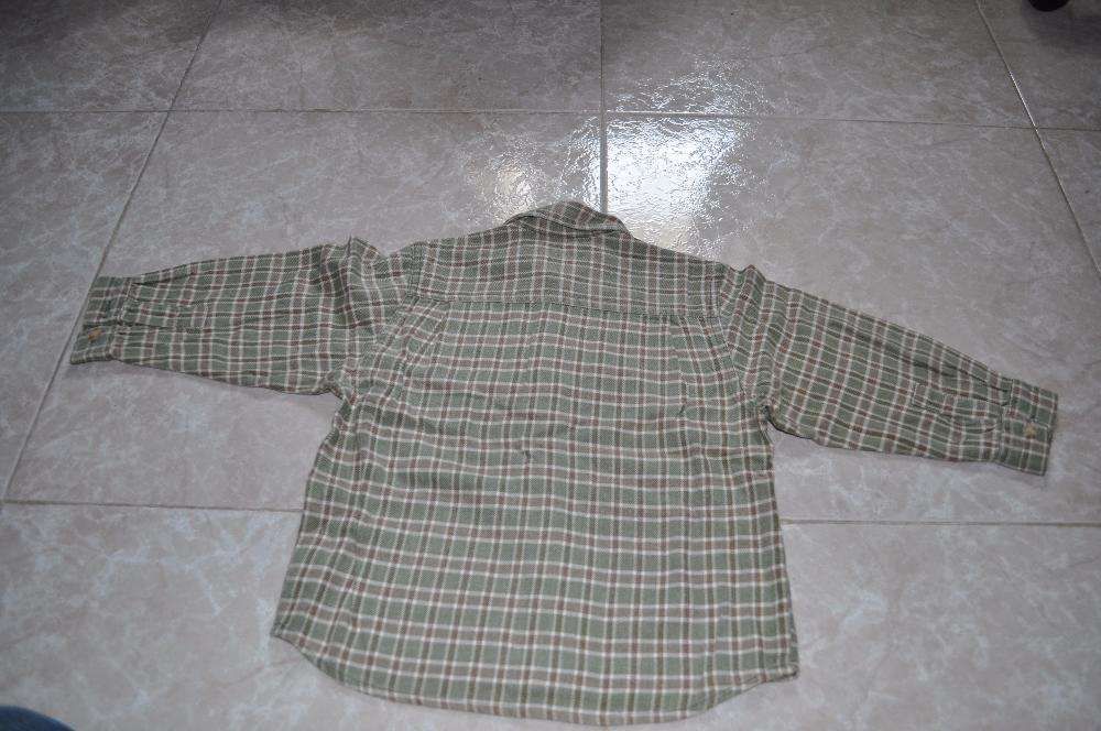 Polo, Camisa flanela, Chicco, tam 24 (2 anos, 92cm)