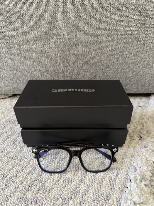 Окуляри Chrome Hearts хром хартс black