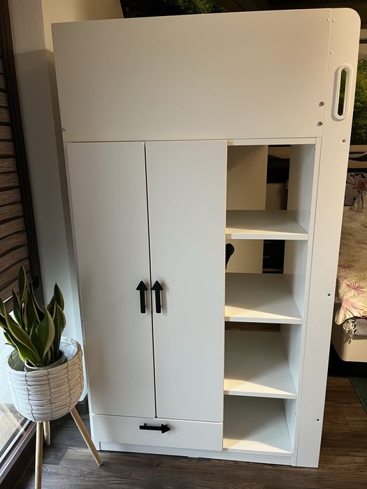 Łóżko ikea jak nowe białe