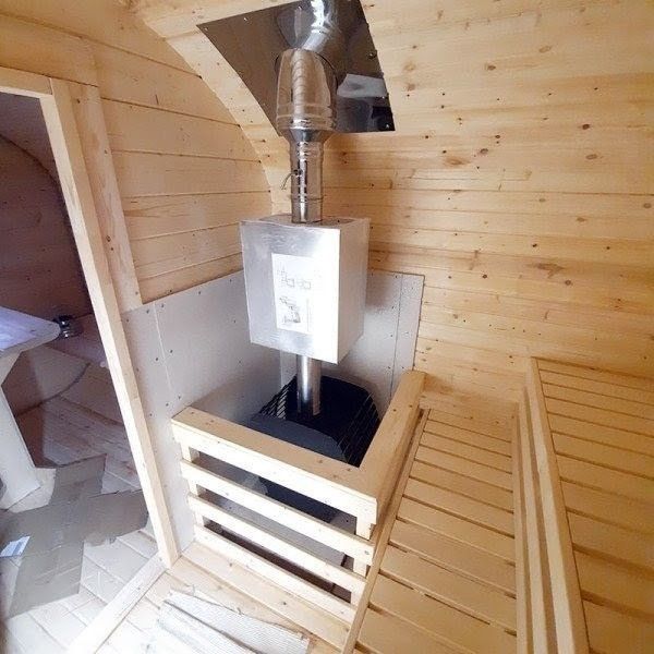 Квадро-Баня 500 х 220 см, 2 отделения, белая, козырёк над входом,.