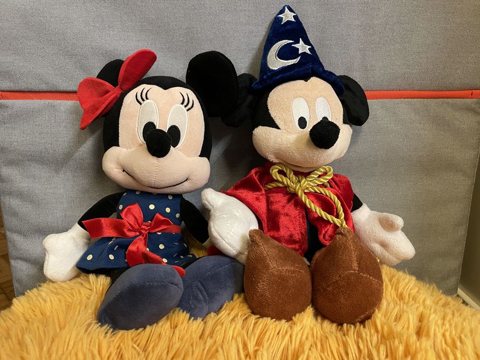 przytulanka maskotka duża Mickey Miki Minnie Mini czarodziej Disney