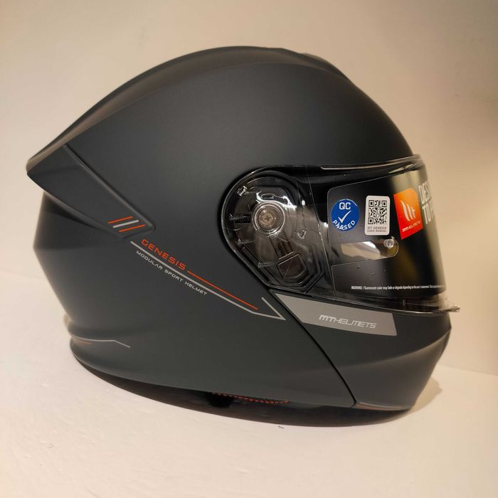 Capacete modular MT Genesis SV Mota scooter novo