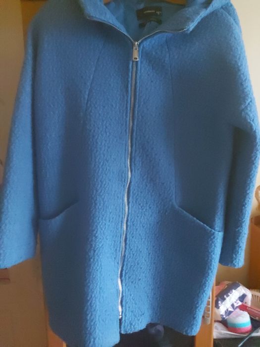 Płaszczyk niebieski z domieszką alpaki