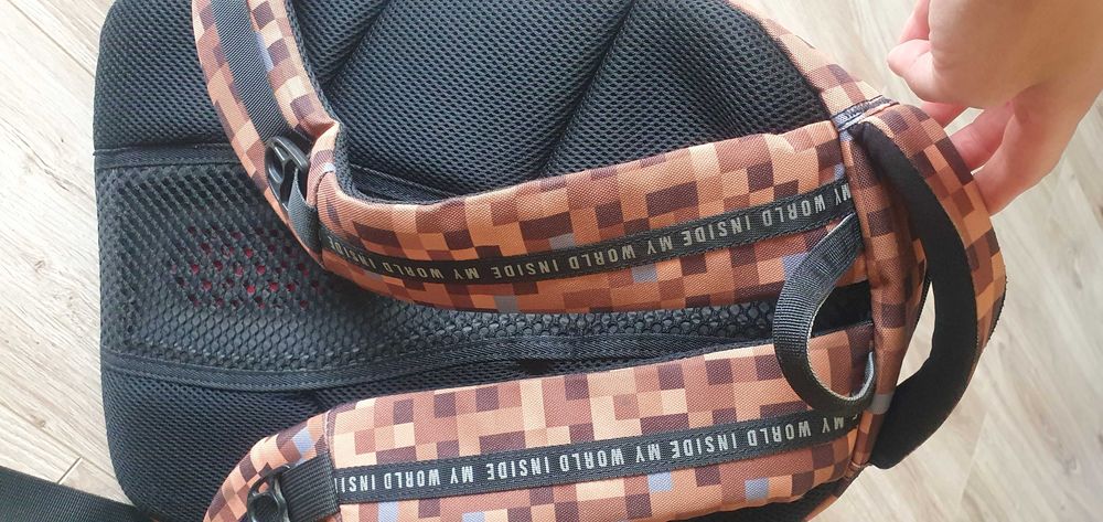 Plecak szkolny BACKUP minecraft 4-komorowy