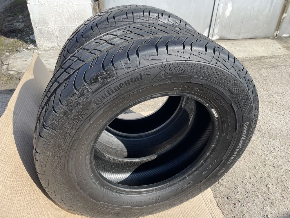 Шини R15 215/70 Continental ContiVanContact 100