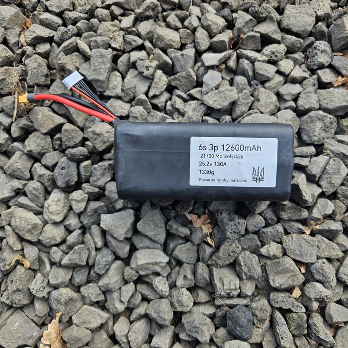 Новая Fpv батарея 6s 3p 12600 mAh sky-batt