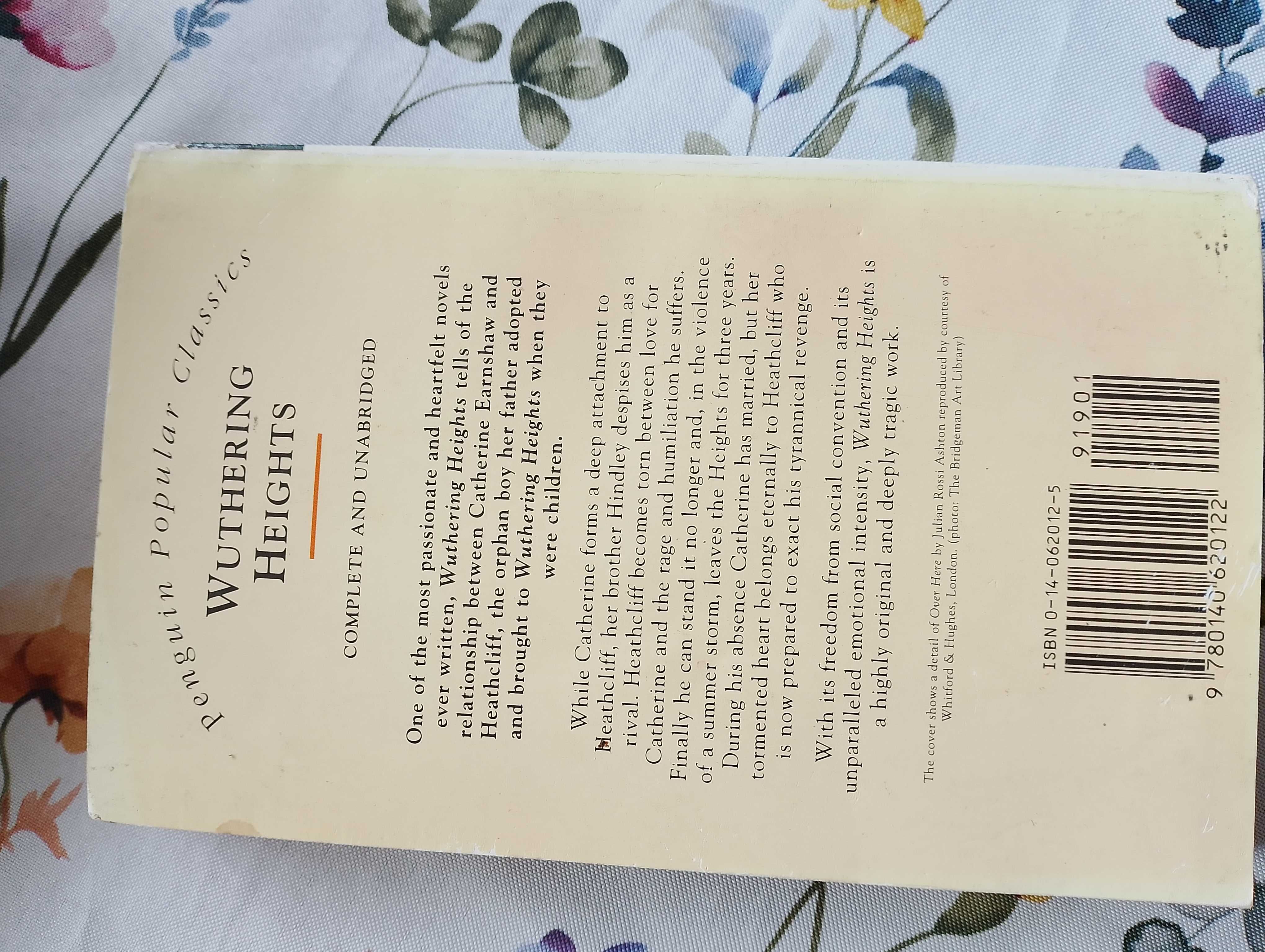 Wichrowe wzgórza w języku angielskim