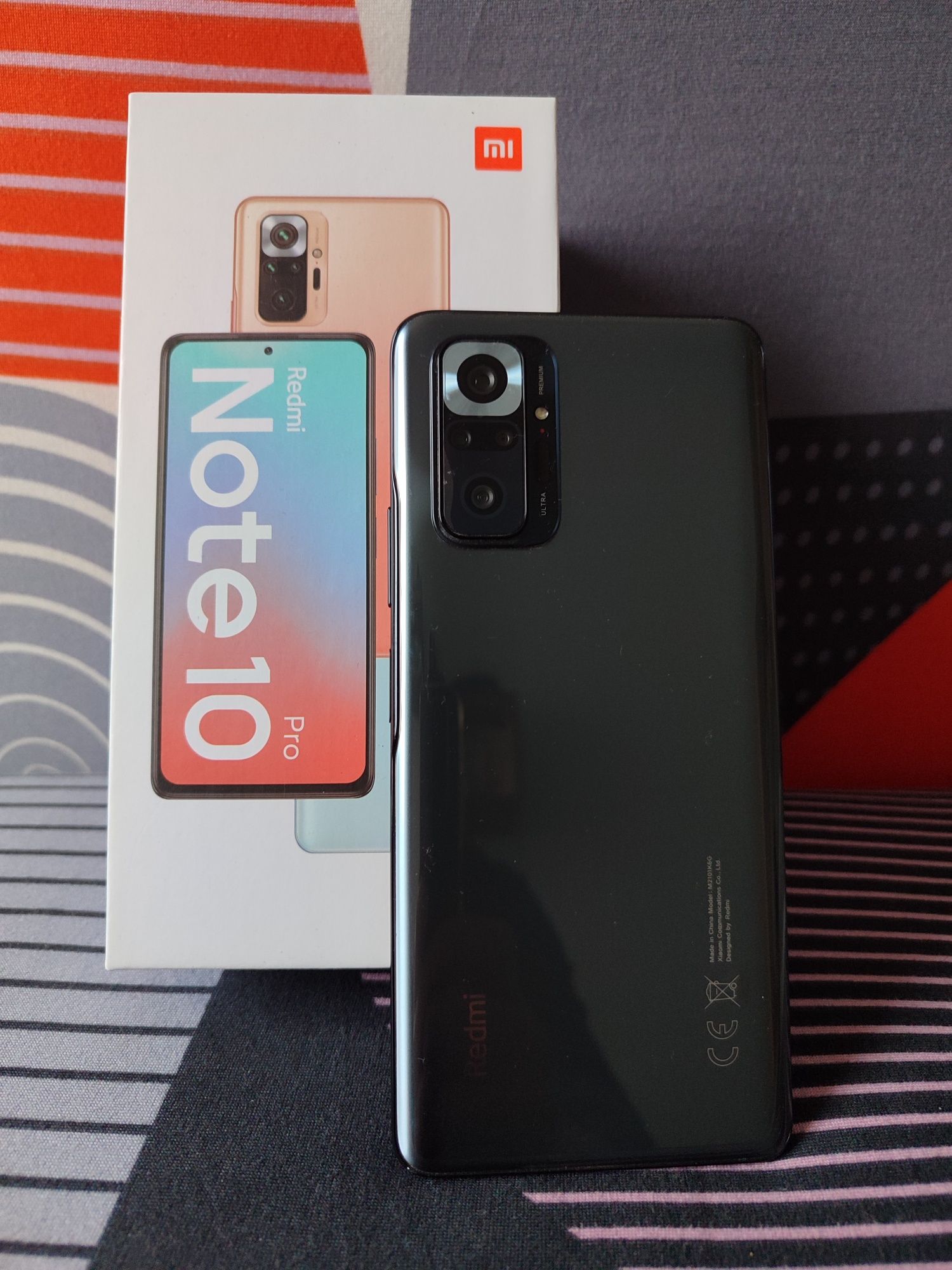 Redmi note 10 PRO 6/128 gray NFC (+ 2 чохли) '' СТАН 5+