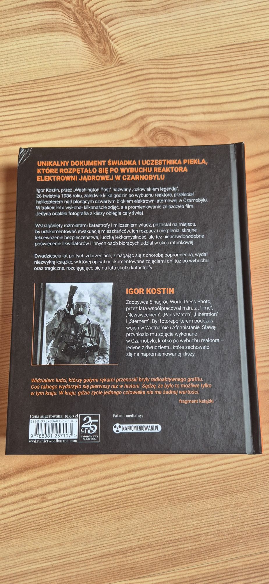 Czarnobyl spowiedź reportera- Igor Kostin