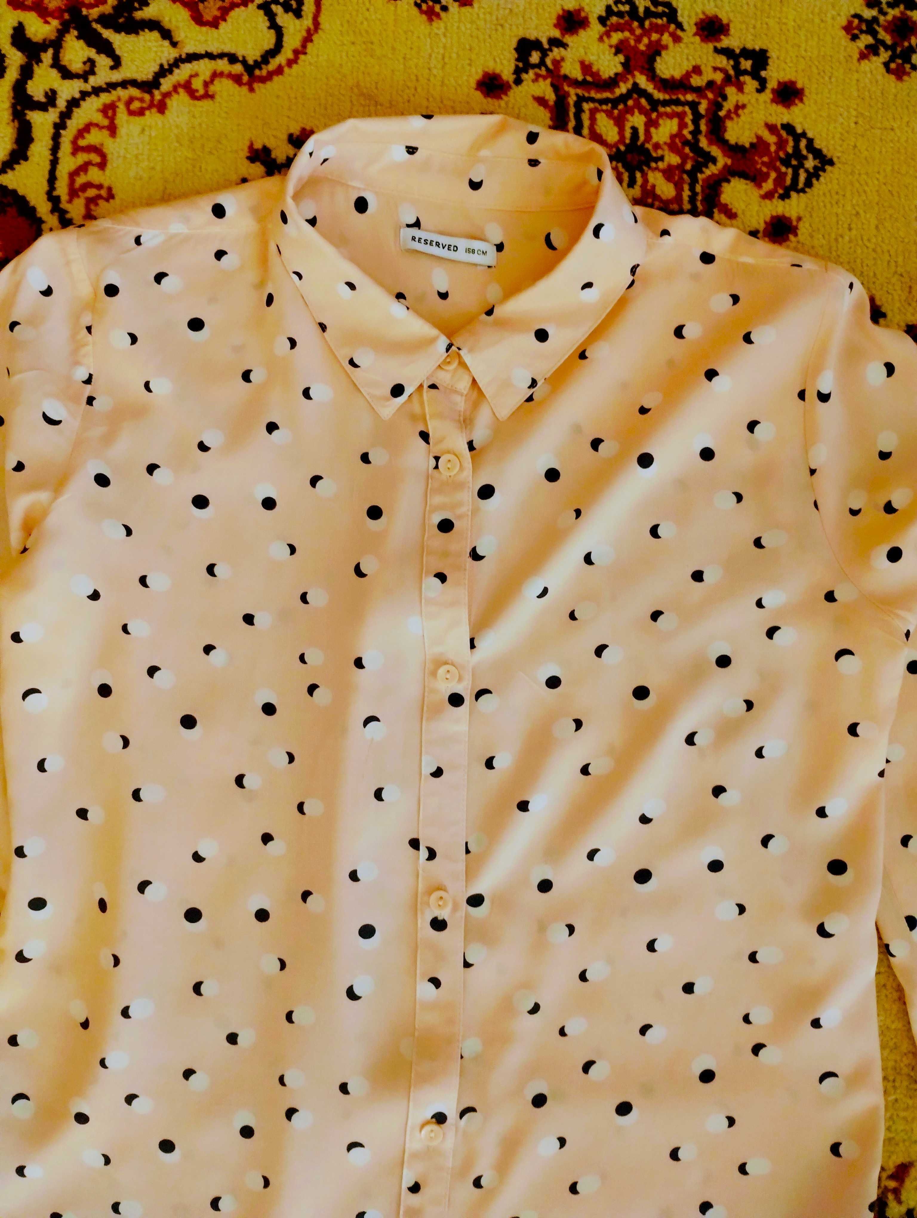 Kolorowa bluzka koszula RESERVED, roz. 158