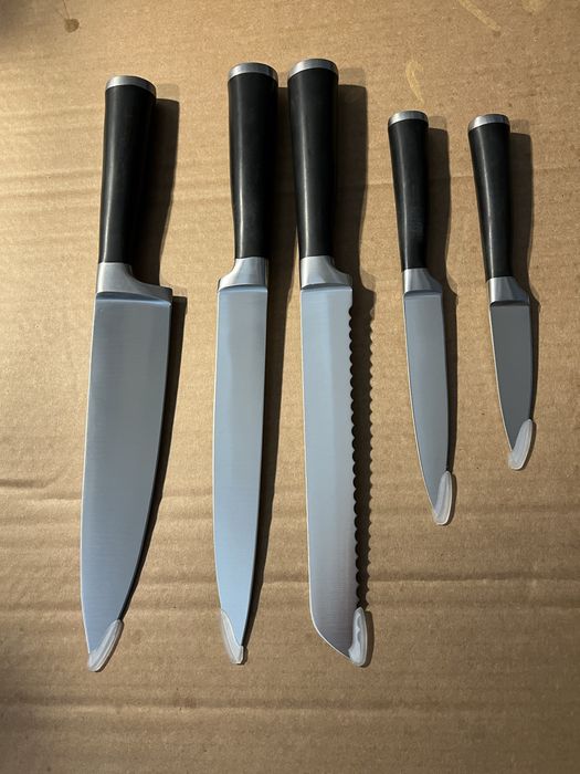Ножі кухоний набір нержавіюча сталь