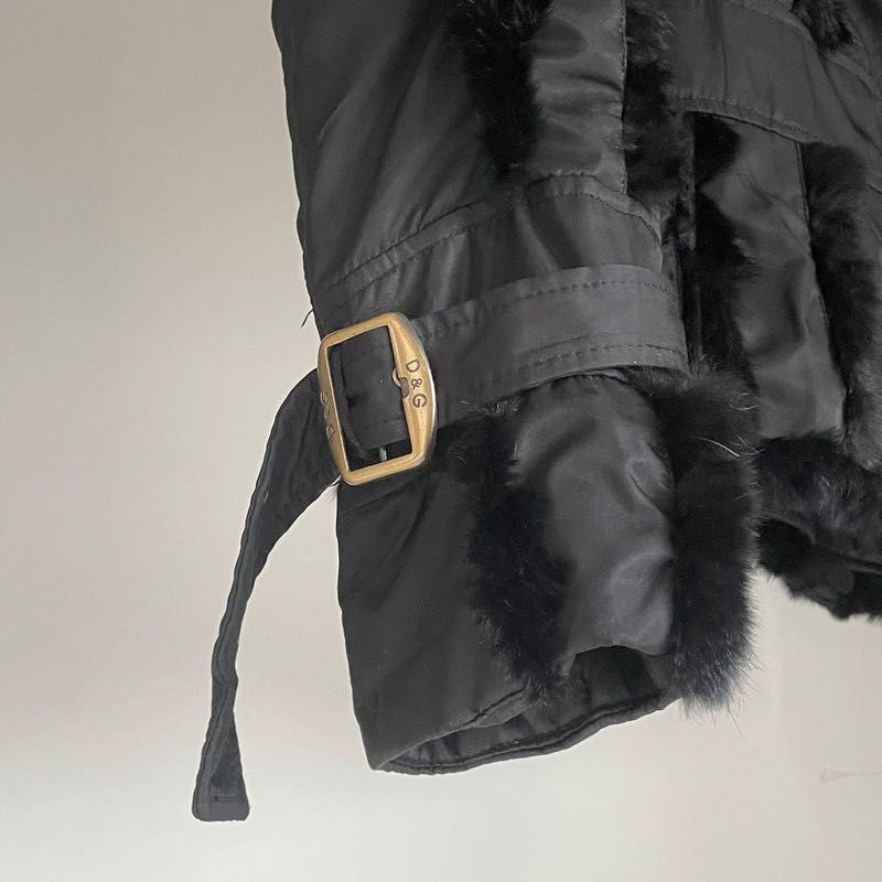 Kurtka D&G czarna chic avant garde awangardowa Dolce & Gabbana L