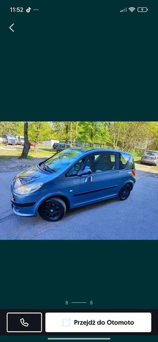 Peugeot 1007 na części