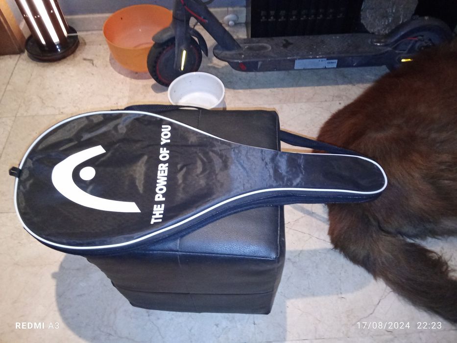 Bolsa para raquete em excelente estado