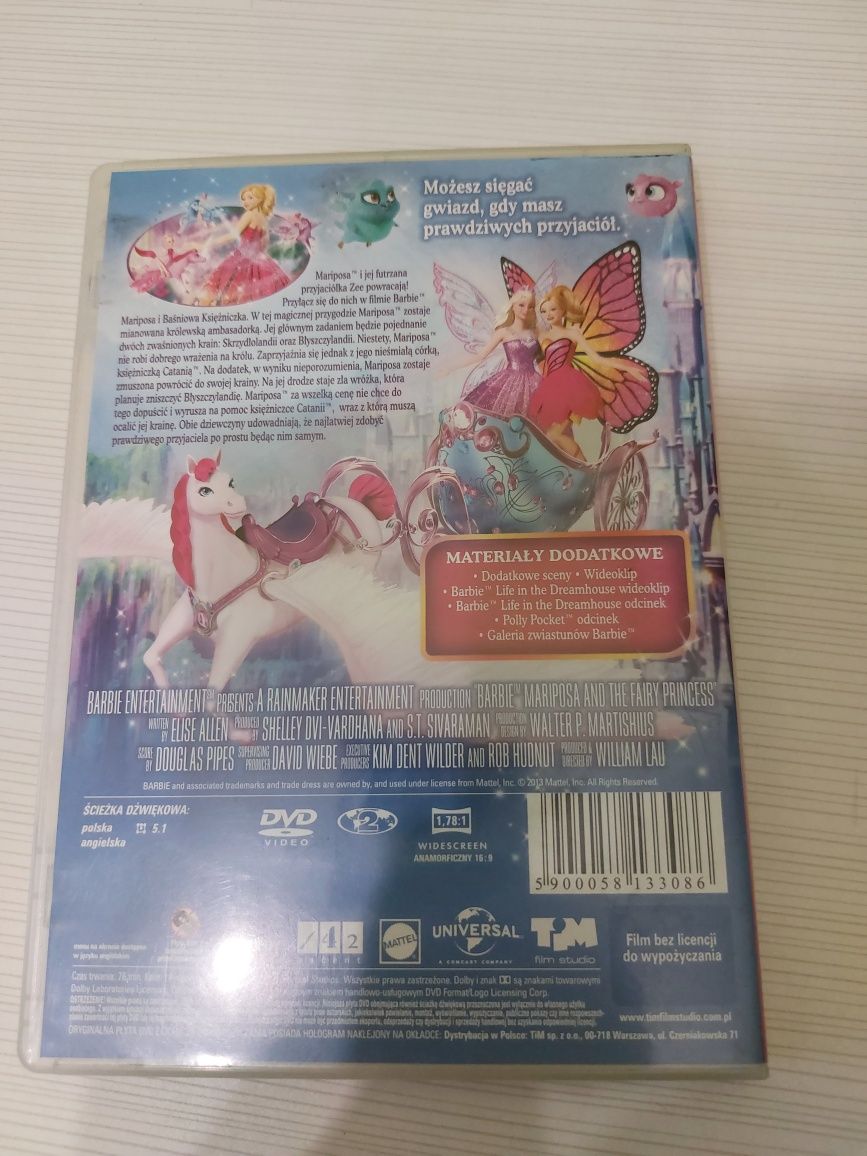 Barbie Mariposa film dvd