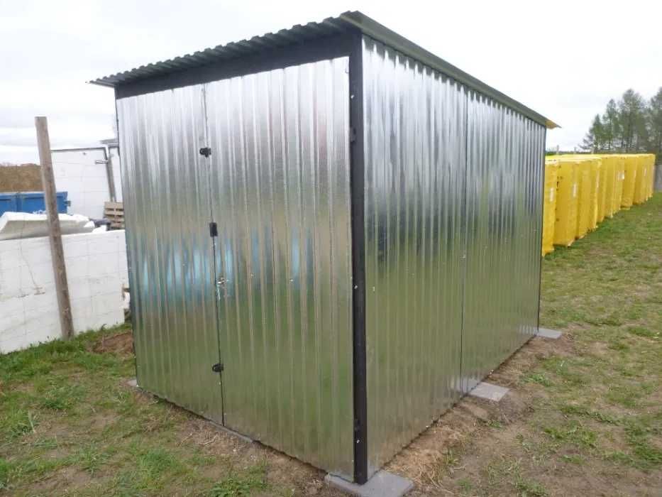 Garaż blaszany  Blaszak na budowę Garaże blaszane PRODUCENT