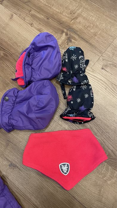 Зимовий комплект костюм комбінезон deux par deux зимний