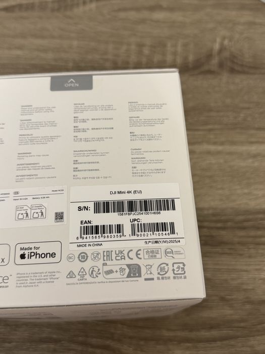Дрон Dji mini 4k. Як новий
