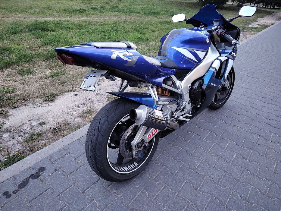 Yamaha R1 1000cm3 RN01 1999r Wydech Yoshimura, Zarejestrowana Tanio