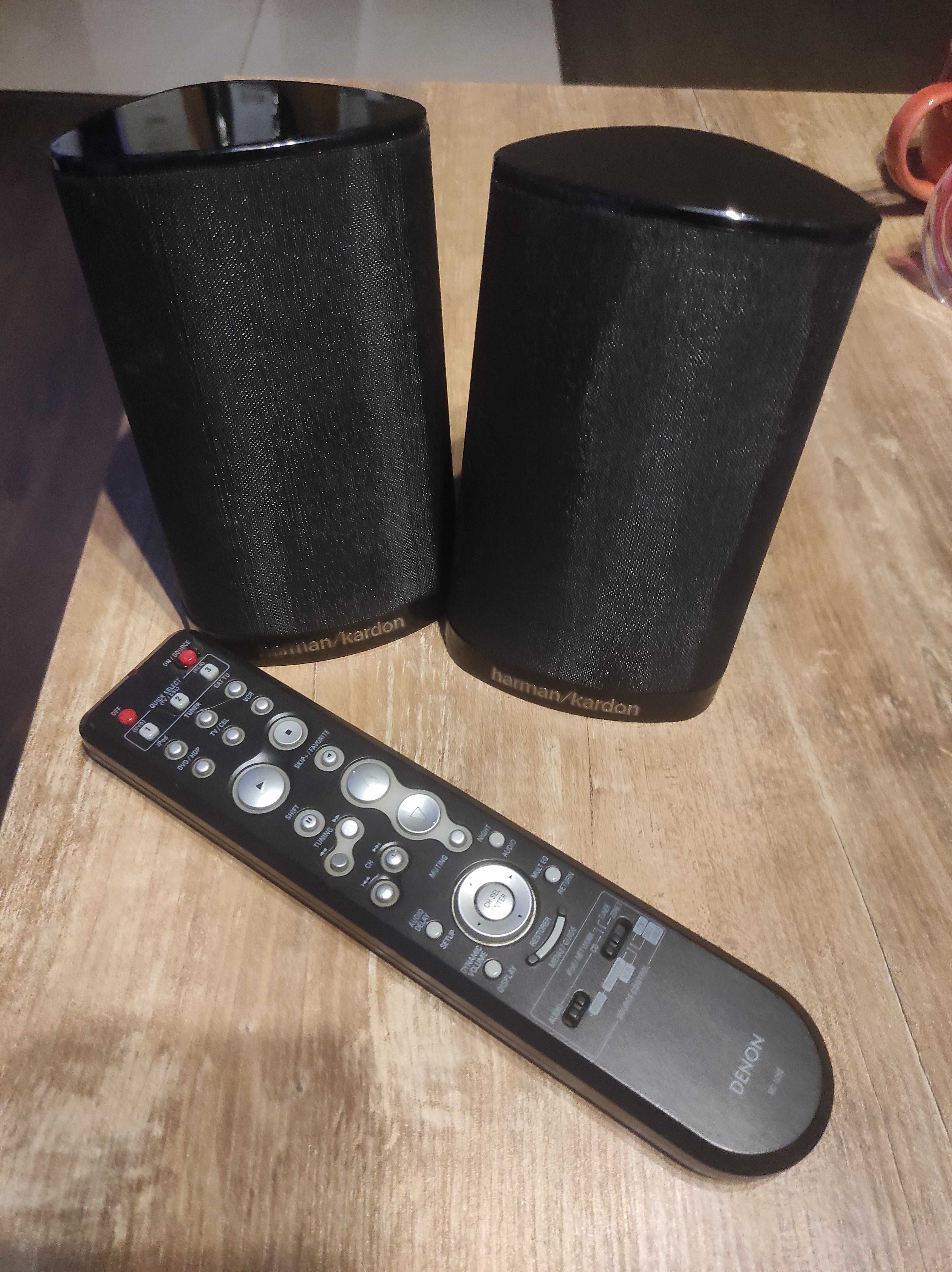 Amplituner DENON AVR-1709 + zestaw 5 głośników subwoofer HARMAN KARDON