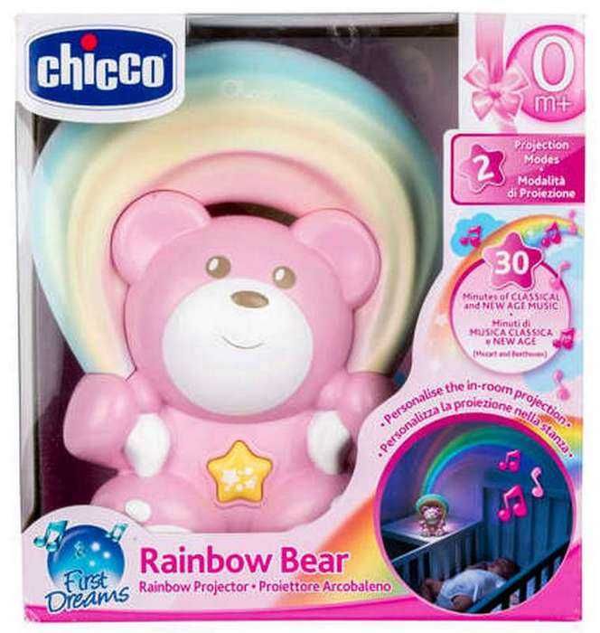 Miś z Projektorem Rainbow Różowy / CHICCO