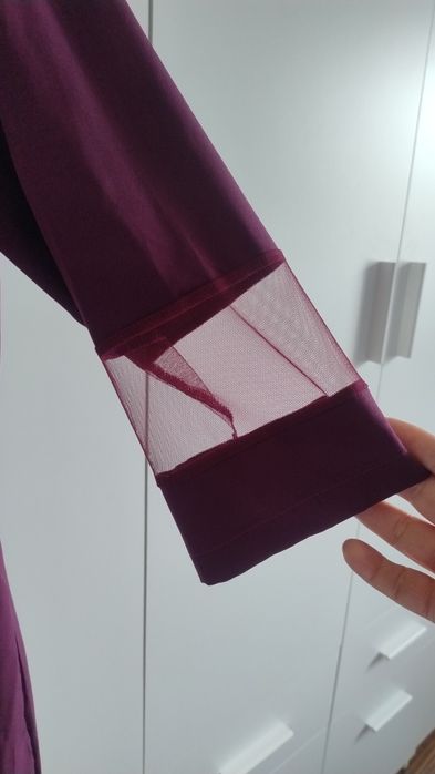 Sukienka  długa zwiewna .