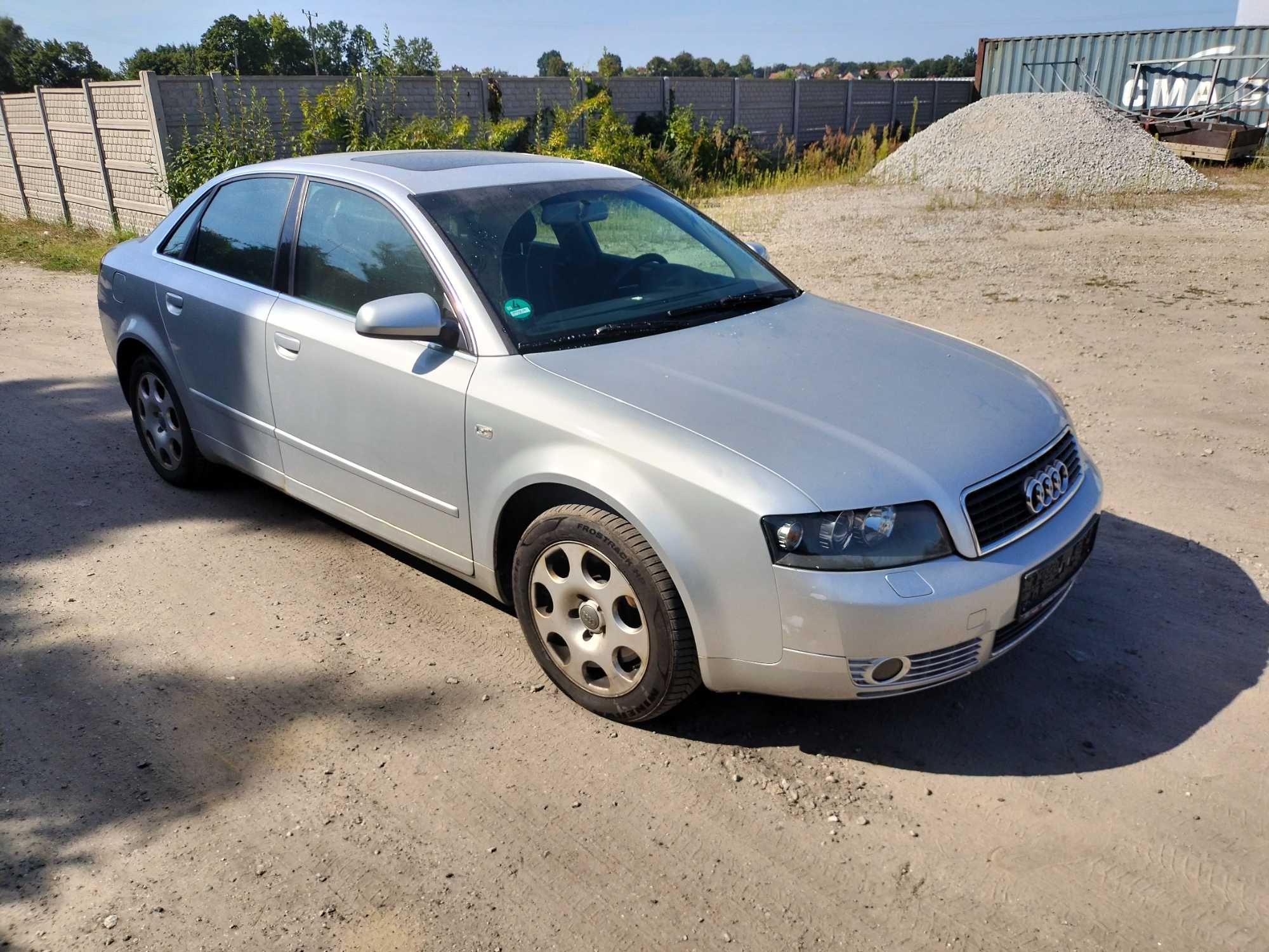 #Części A4 B6 LY7W 1,8T BEX 190KM LAMPA BŁOTNIK Maska ZDERZAK Bixenon