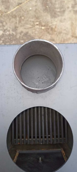 Маленька пічка буржуйка бліндажна мала печь походная печка блиндажная