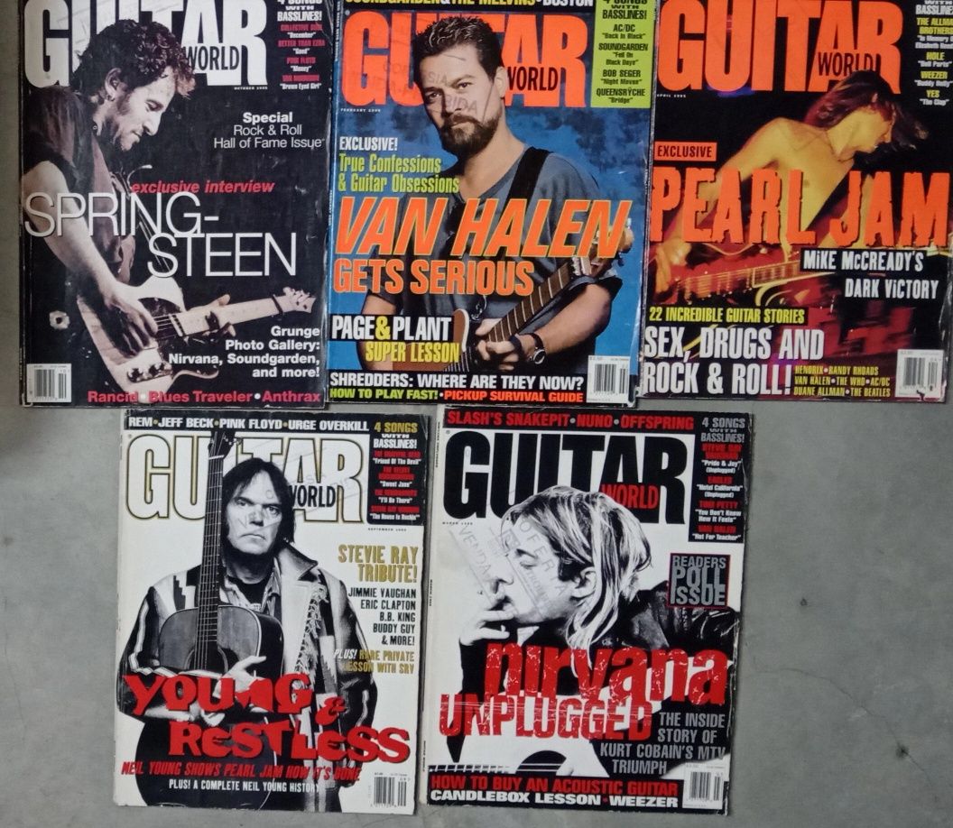 revistas musica guitarra: Guitar World