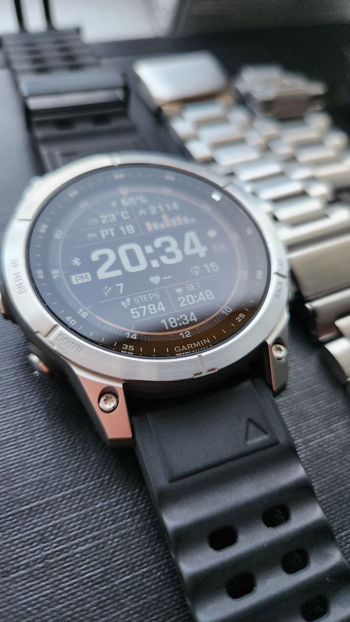 Garmin Fenix 7 Gwarancja 2 lata Bogaty zestaw 5 pasków