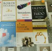 Vários livros empreendedorismo. Comunicação