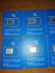 5x karta sim starter O2 UK