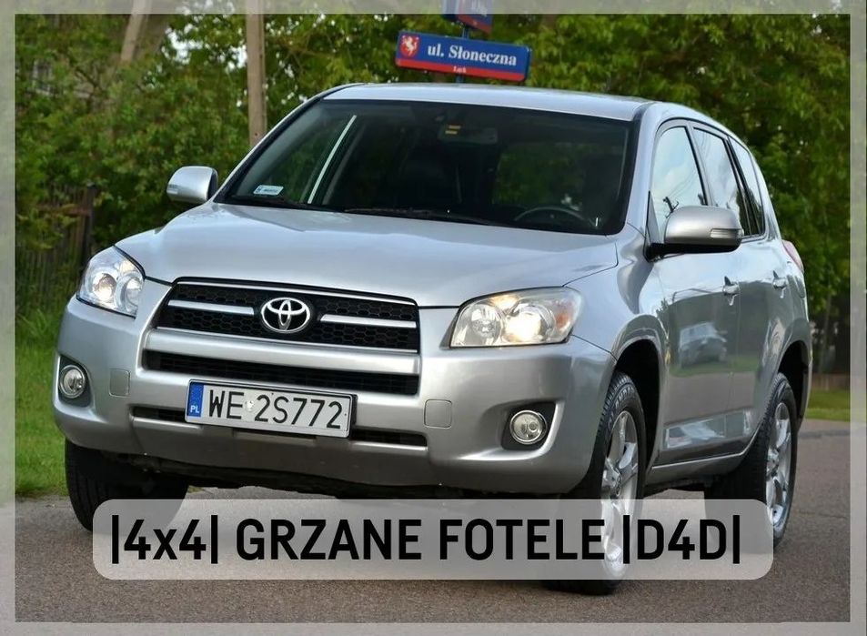 Toyota RAV4 4X4 Climatronic Tempomat Grzana Skóra Czujnik Zmierzchu Deszczu PDC