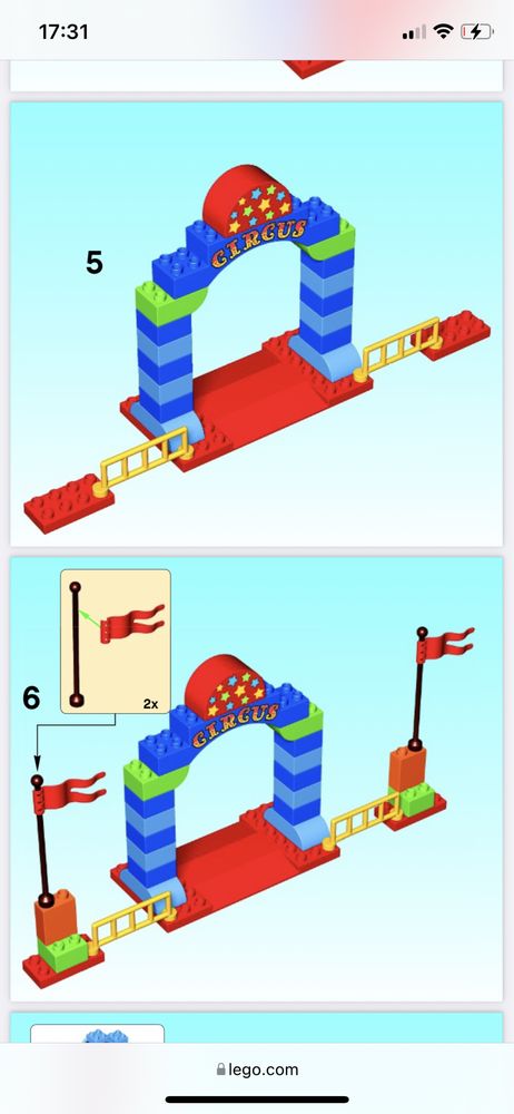 Lego duplo - O grande circo (10504)