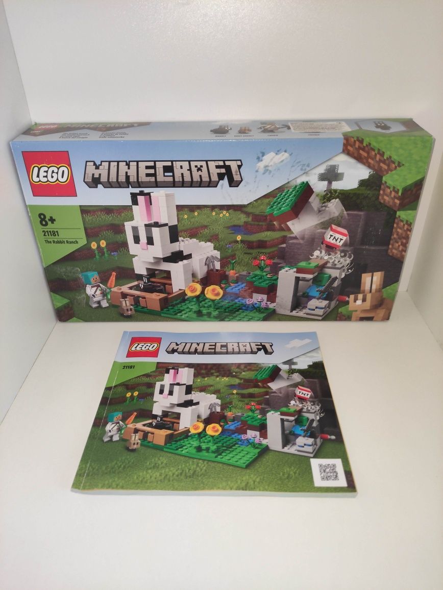 Lego Minecraft, Лего Майнкрафт 21181 Кроличе ранчо