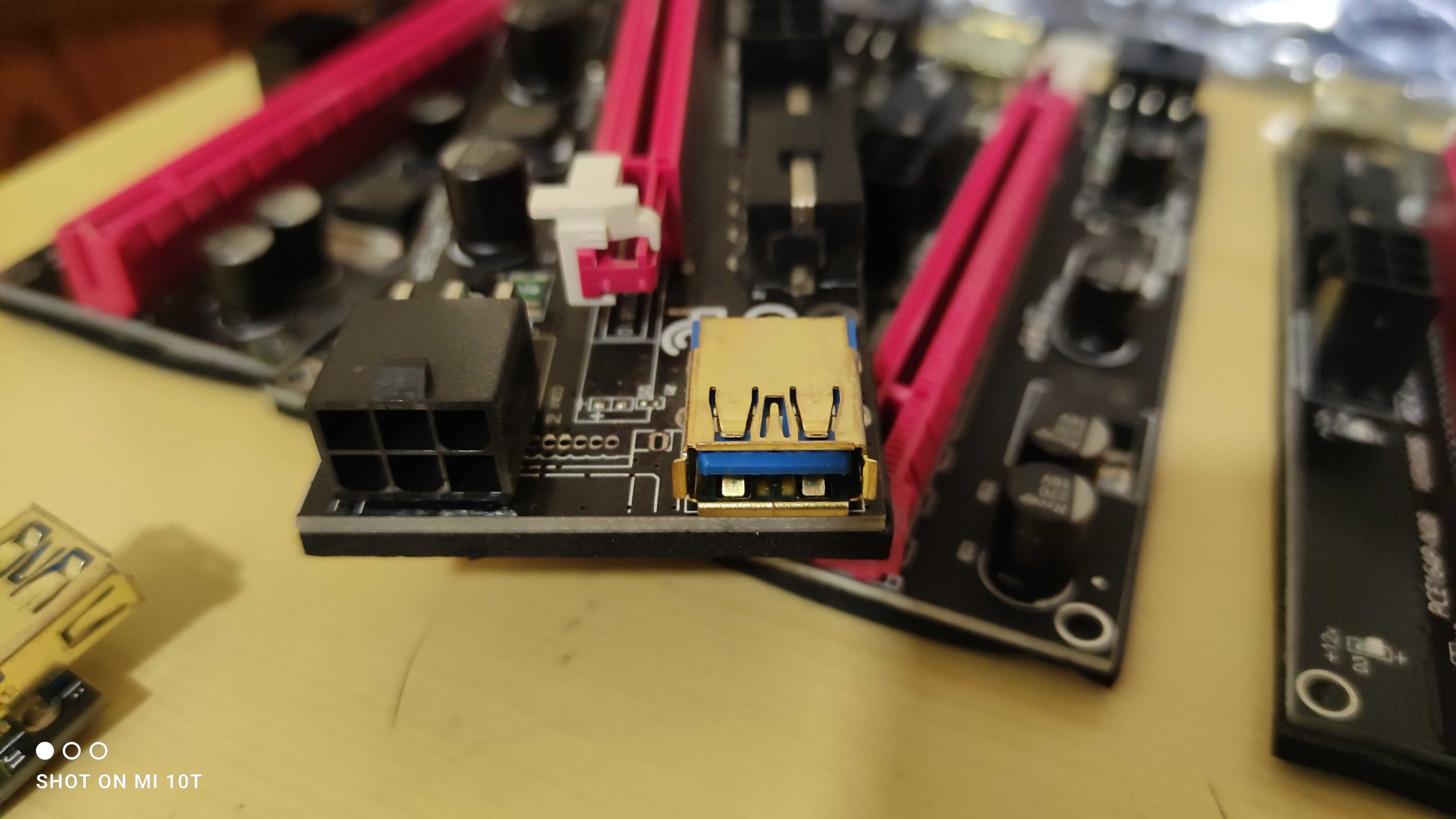 8 x Riser 009S GOLD  USB 3.0 PCI-E Najnowszy model