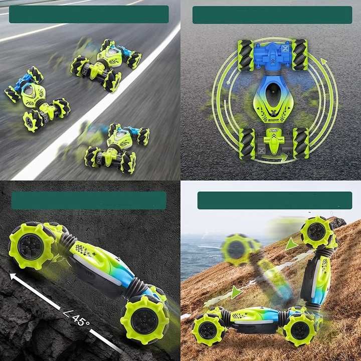 Samochód RC 4x4 sterowany gestami ręką + pilot