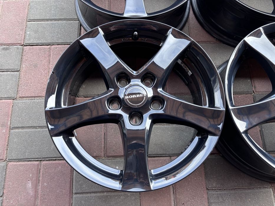Felgi Borbet 5x112 VW Seat Skoda 6Jx16 ET48 Golf Touran T roc