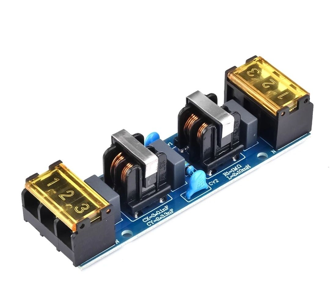 Фильтр EMI электромагнитных помех. Гальыаническая развязка.6А.АС 220 V