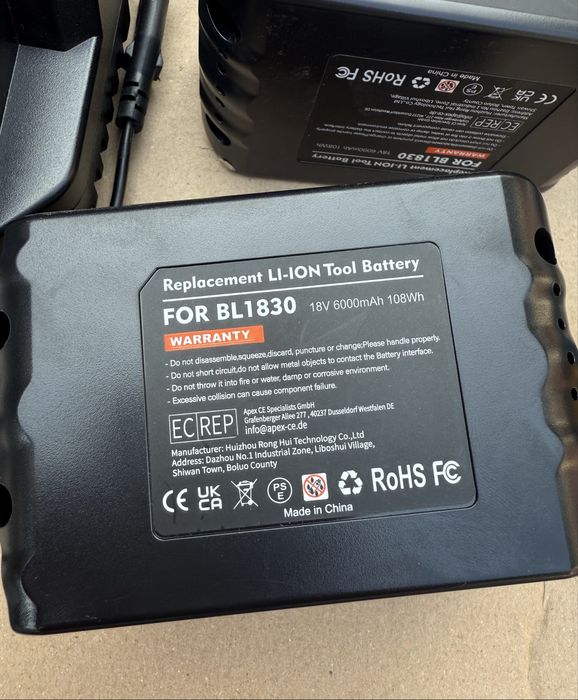 Zakrętarka udarowa Makita DTD152Z 18 v ładowarka 2x bateria akumulator