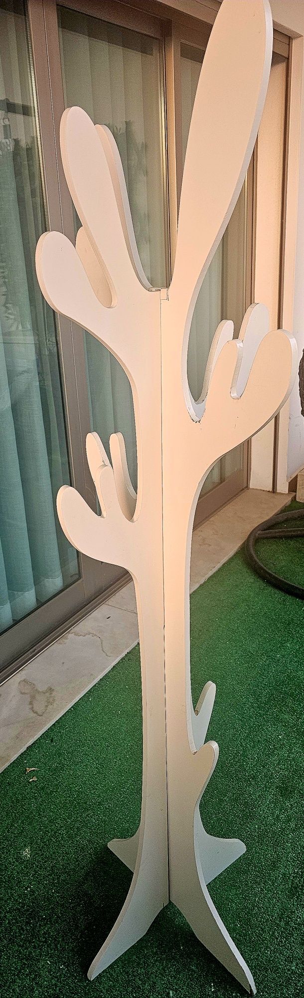 Cabide em forma de árvore